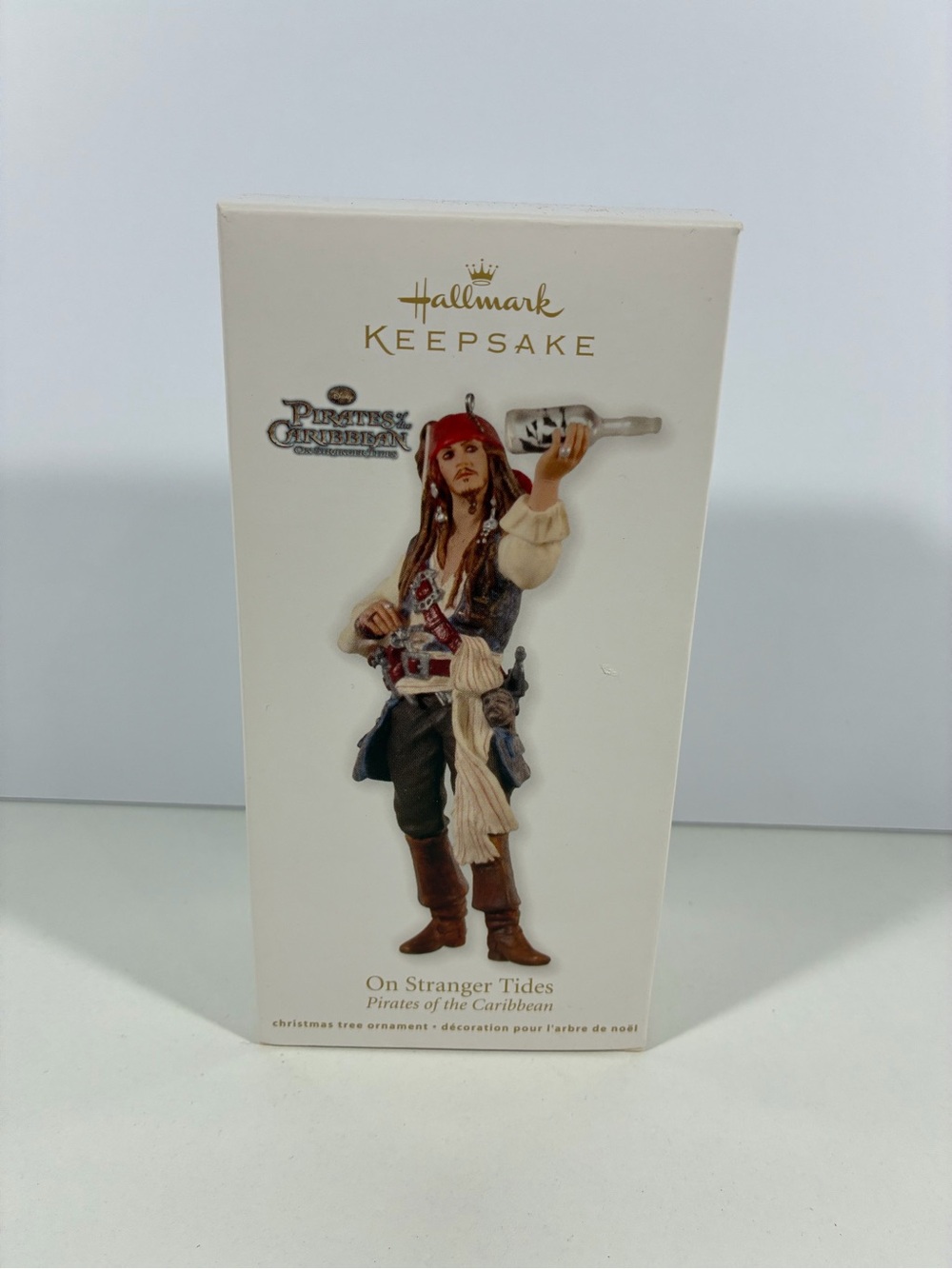 Hallmark Keepsake Captain Jack Sparrow On Stranger Tides Pirates Ornament 2012